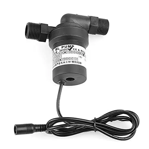 Produktbild: Heißwasserpumpe, 18W DC24V Heißwasserumwälzpumpe für Solarwarmwasserbereiter Heißzirkulation