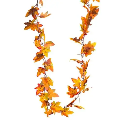 Produktbild: Heitmann Deco LED Motiv-Lichterkette mit Ahornblättern - Herbst Deko-Girlande mit 20 LEDs - batteriebetrieben·· innen