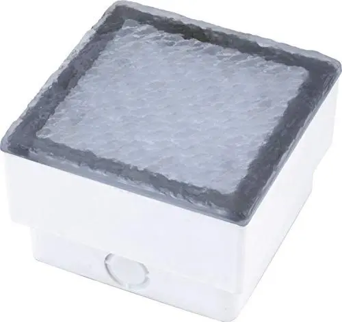 Produktbild: Heitronic 35927 A, Bodenleuchte, Kunststoff, transparent, 10 x 10 x 6,8 cm