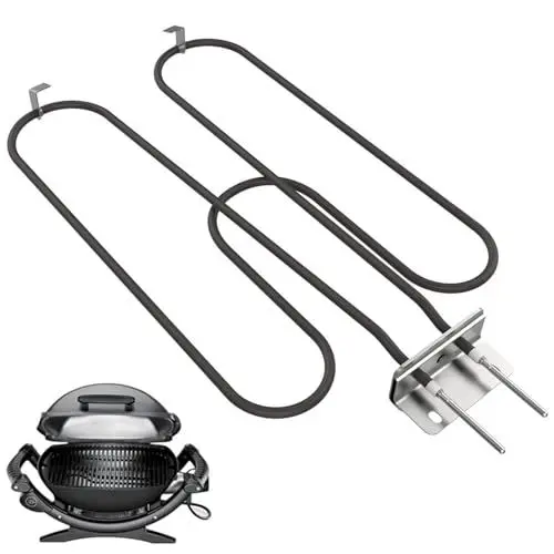 Produktbild: Heizelement 66816 für Weber Elektrogrill,Grillheizelemente Ersatzteil Kompatibel mit Q240,Q2400 Grill, Elektrischer Smoker Outdoor Indoor Grill-Heizelement