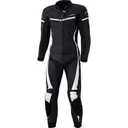 Produktbild: Held Spire Zweiteilige Lederkombi, Farbe schwarz-Weiss, Größe 98