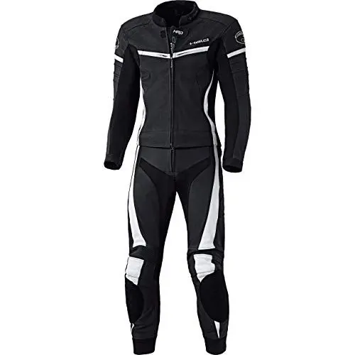 Produktbild: Held Spire Zweiteilige Lederkombi, Farbe schwarz-Weiss, Größe 98