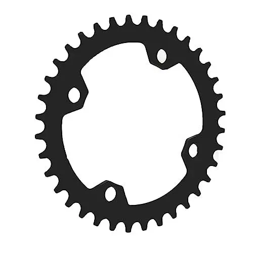 Produktbild: HELEVIA Fahrradkettenblatt, Aluminiumlegierung 104 BCD 36T Rundes Einzelrad-Schmal-Breit-Kettenblatt, Rennrad-Mountainbike-Zubehör