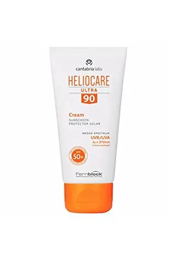 Produktbild: Heliocare Ultra 90 - Gesichts-Sonnencreme SPF 50+, sehr hoher Schutz, pflegt und hydratisiert, ohne weiße Rückstände, ohne Maskeneffekt, normale oder trockene Haut, 50 ml