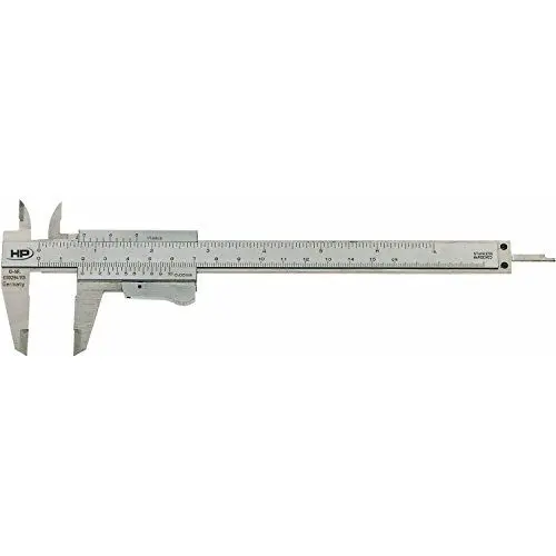 Produktbild: Helios Preisser Messschieber mit Momentklemmung DIN 862 Messbereich 0-150 mm, 0198501