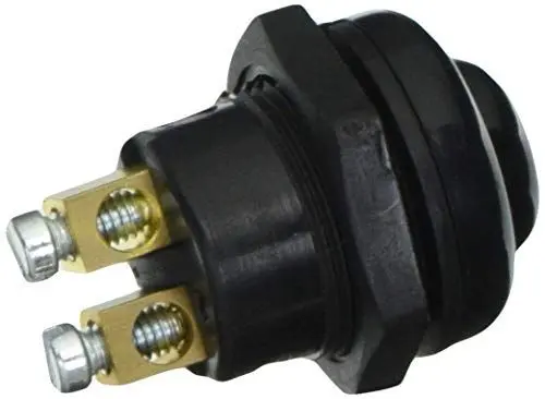 Produktbild: HELLA 6JF 001 571-101 Zünd-/Startschalter - Druckbetätigung - Anschlussanzahl: 2 - geschraubt - Schließer - Bohrung-Ø: 22mm - Blechdicke: 7mm