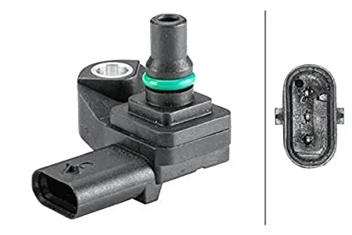 Produktbild: HELLA 6PP 358 152-401 Sensor, Saugrohrdruck - 3-polig - geschraubt