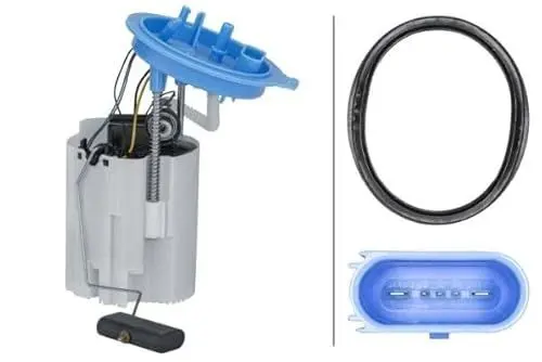 Produktbild: HELLA 8TF 358 303-141 Kraftstoff-Fördereinheit - 12 V - elektrisch - 5-poliger Stecker