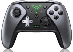 Produktbild: HELLCOOL Switch Controller, Kabellos Switch Controller für Switch/Lite/OLED Konsole, Switch Pro Controller mit Macro/Turbo/Aufwachfunktion, Präzise Steuerung, Dual Motors Vibration, 15 Std Spieldauer