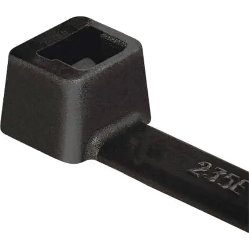 Produktbild: Hellermann Kabelbinder Standard T18L 205 x 2,5 W BK 100