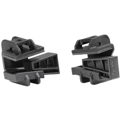 Produktbild: HellermannTyton Beam Clamp D with foam-PA6GF30-BK Befestigungssockel steckbar 151-01188 Schwarz