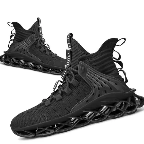 Produktbild: Hello MrLin Schuhe Herren Sneaker Freizeitschuhe Laufschuhe Sportschuhe Turnschuhe Hallenschuhe Walkingschuhe Herrenschuhe Männer Hip Hop Streetwear