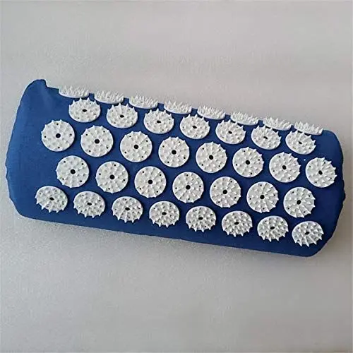 Produktbild: HELLOYOUNG Akupressur Spike Massagermatte (ca. 62 * 38 cm) entlasten Akupunktur Yoga Kissen Massagematte/Kissen Sonstiges (Wohlbefinden und Entspannung) (blue pillow)