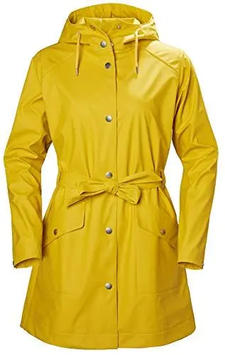 Produktbild: Helly Hansen Damen Kirkwall II Regenmantel, XL, Essential Gelb