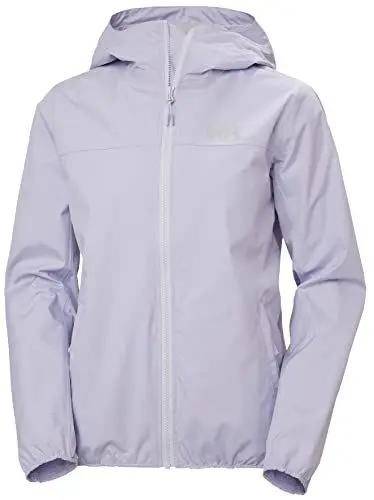 Produktbild: Helly Hansen Damen W Belfast Ii Packable Regenjacke, 697 LILATECH, M EU