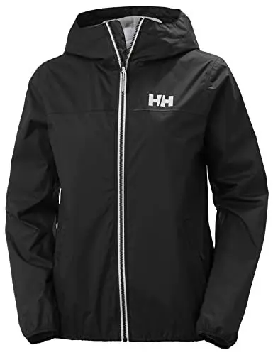 Produktbild: Helly Hansen Damen W Belfast Ii Packable Regenjacke, 990 Black, X L