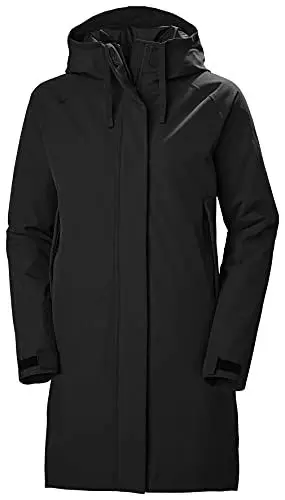 Produktbild: Helly Hansen Damen W Mono Material Ins Rain Mantel, Schwarz, 42, L