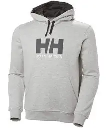 Produktbild: Helly Hansen Herren HH Logo Kapuzenpullover, Grau-Melange, M