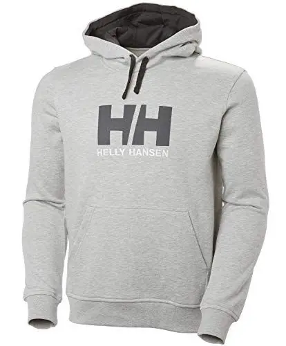 Produktbild: Herren Helly Hansen HH Logo Hoodie, Grau-Melange, M