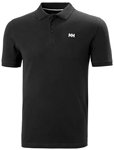 Produktbild: Helly Hansen Herren Transat Poloshirt, Schwarz, L