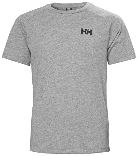 Produktbild: Helly Hansen Jr Loen Tech T-Shirt Grey Melange Junior Unisex 8