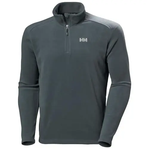 Produktbild: Helly Hansen Men's Daybreaker Fleecejacke 1/2 Zip Baselayer Jacket, Alpenfrost, M