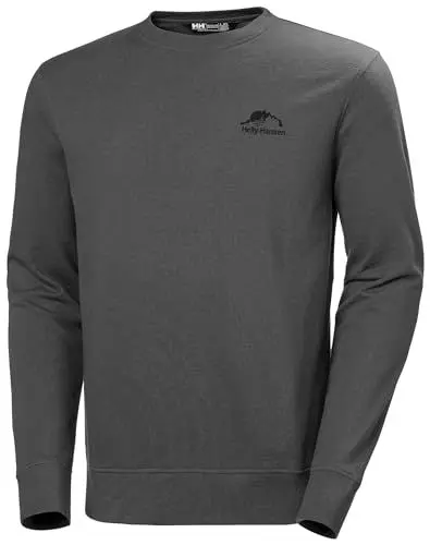 Produktbild: Helly Hansen Herren Nord Graphic Crew Pullover, Ebenholz, XXL