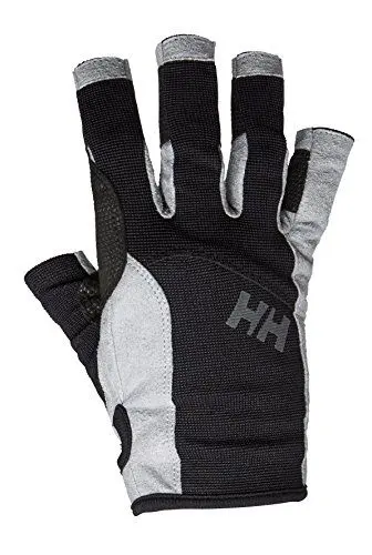 Produktbild: Helly Hansen Unisex Sailing Glove Short Segelhandschuhe, Schwarz (Black), Large