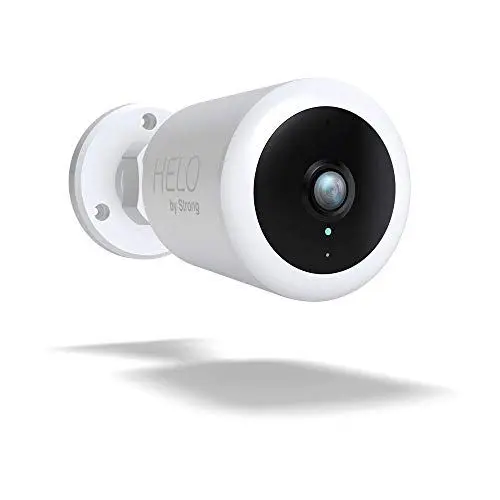 Produktbild: HELO by STRONG Überwachungskamera Outdoor, (Full HD, Weitwinkel, Bewegungserkennung, Nachtsicht, App Steuerung), weiß Camera-W-Out