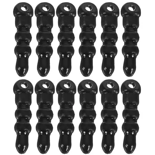 Produktbild: Hemobllo 100 Stück Staubstecker - 3.5mm Anti Staub Stecker Kopfhörer Ohrhörerbuchse Staubstöpsel Staubschutzstöpsel PVC Anti Staub Abdeckung Abdeckkappen für 3.5mm Ohrhörerbuchse - Schwarz