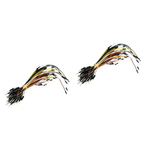 Produktbild: Hemobllo 130 Stk Anschlussdraht Prototyp-board-draht Von Stecker Zu Stecker Schaltdrähte Für Steckbretter Steckbrückendrähte Testlinie Elektronisch Material