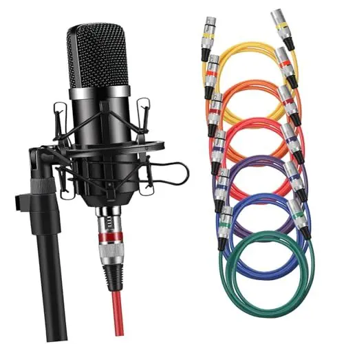 Produktbild: Hemobllo 10ft Zu Kabel Zu Buchse Mikrofon Audiokabel Für Lautsprecher Mischpulte