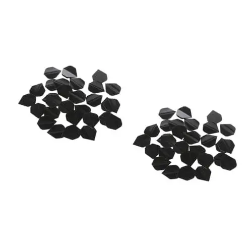 Produktbild: Hemobllo 2 Sätze Sportartikel Flügel Zubehör Schwarz 30 Stück * 2
