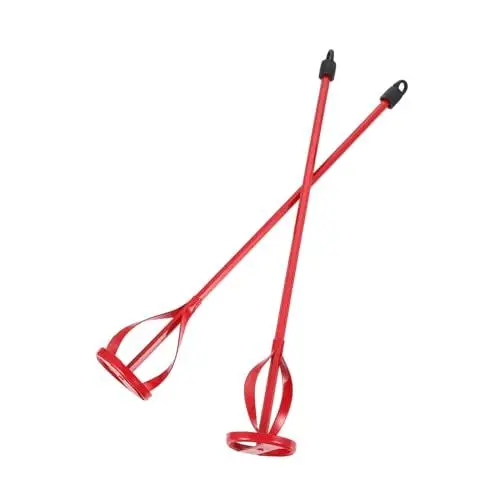 Produktbild: Hemobllo 2 Stück Farbschüttler Betonmörtelmischer Handmixer Elektrischer Zementrührstab Betonmischer Zementmischer Epoxidharz 2 Gallonen Set Mischbohrer Aus Kohlenstoffstahl
