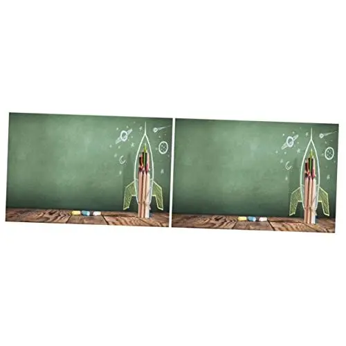 Produktbild: Hemobllo 2st Hintergrundstoff Der Abschlusssaison Fotohintergrund Fotos Der Abschlusssaison Exquisite Detailkulisse 3D-abschlussfotos 3D-hintergrundtuch Studio Bretter Kind Abschluss Saison