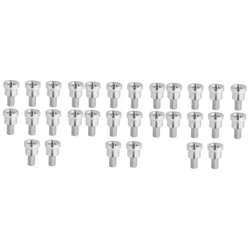 Produktbild: Hemobllo 30 Stk drywall tools trockenbau schrauber bohrkopf Trockenbau dörrgeräte Rigipsplatten Bit Trockenbauschraube Gipskarton einstellen Locator Schraubendreher s2 bohren