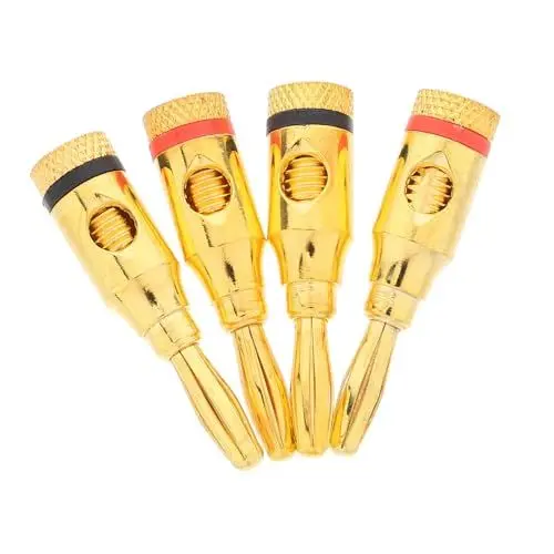 Produktbild: Hemobllo Bananenstecker-lautsprecherkabel Vergoldetes Anschlusskabel für Audiogeräte