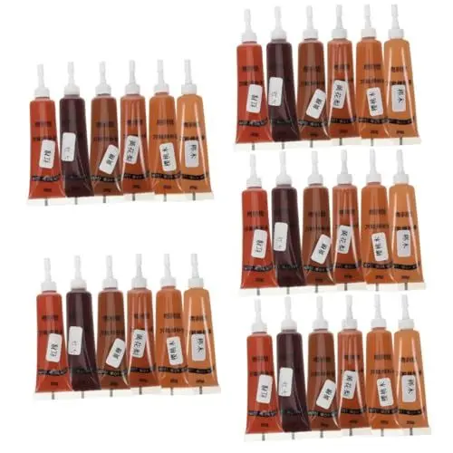 Produktbild: Hemobllo 5 Sätze Möbelreparaturpaste Formbar Spachtelmasse Für Schränke Hartholz Vinyl Reparatur Auto Lochfüller Bodenreparaturpasten Reparaturpaste Für Bodenkratzer Einfügen 6 Stück * 5