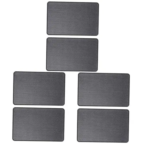 Produktbild: Hemobllo 6 STK Klebrige Armaturenbrettmatte Desktop-Anti-rutsch-pad Auto Armaturenbrett Matte Anti-rutsch-Gel-pad Auto Brille Matte Armaturenbrett Anti-rutsch-pad Fahrzeug Wagen Parfüm-Sitz