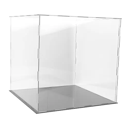 Produktbild: Hemobllo Displaybox Für Fußball Und Basketball Transparente Aufbewahrungsbox 28x28x27cm Staubdicht Für Sammlerstücke Und Memorabilia Kreative Vitrine Für Zuhause