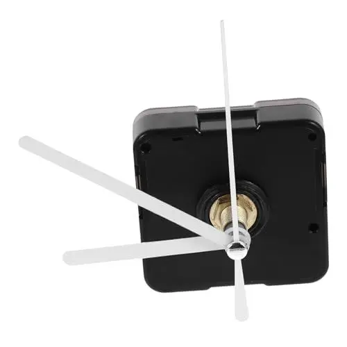 Produktbild: Hemobllo Großes Uhrwerk DIY Uhrwerk Uhrenzubehör Uhrzeiger Mit Pendel DIY-reparaturset Für Uhren Zubehör Für Wanduhren Austausch des Uhrwerks Uhr-ersatzteil Weiß Plastik Suite Einfach