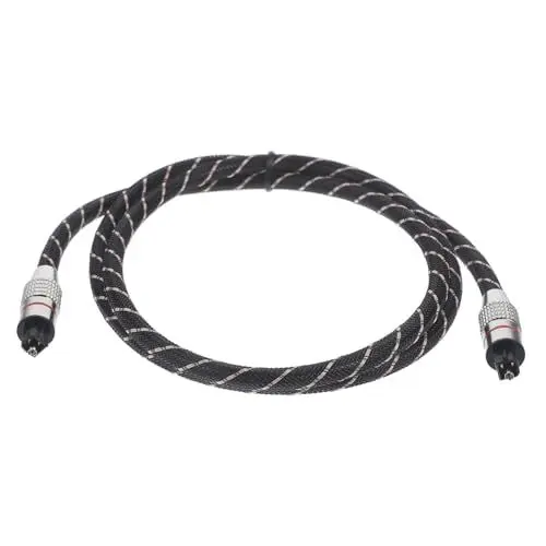 Produktbild: Hemobllo Optisches Audiokabel 5.1 Digital Spdif- Glasfaserkabel für Tv-verstärker-lautsprecher