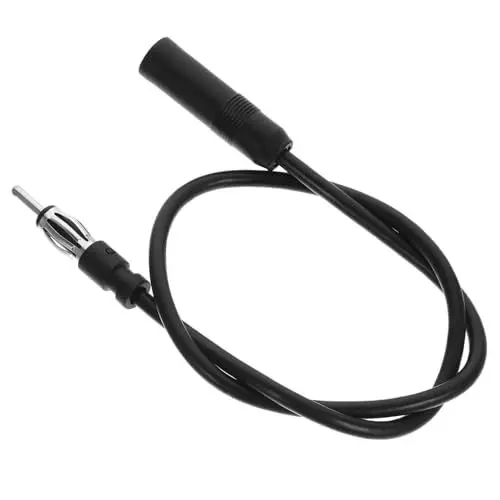 Produktbild: Hemobllo Auto Am Antenne Verlängerung Kabel Universal Radio Antenne Männlich-weiblich Schwarz 1m Länge Auto Stereo Antenne Linie
