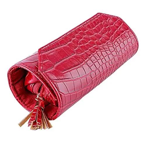 Produktbild: Hemobllo Schmuck-Organizer Reise-schmuckschatulle Reise-schmuckaufbewahrungsbox Für Ringe Halsketten Armbänder Ohrringe Kompakt Und Tragbar Für Freundinnen Mütter Und Töchter