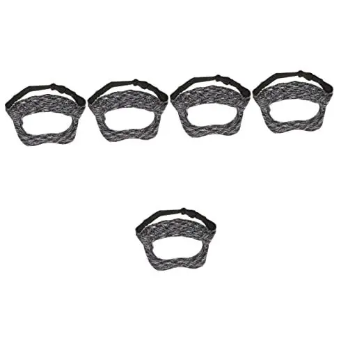 Produktbild: Hemobllo 5 Stück Ergonomische Vr-Headset-maskenabdeckung Atmungsaktives Gummiband Universelle Passform Für Das Vr-Headset des Telefons