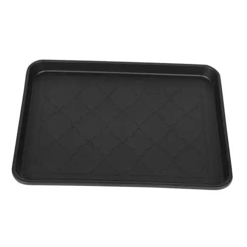 Produktbild: Hemobllo Wasserdichter Schuhablage Tray Aus Kunststoff Vielseitige Aufbewahrung Für Schuhe Haustierfutter Blumentöpfe Und Mehr Im Auto Oder Zuhause