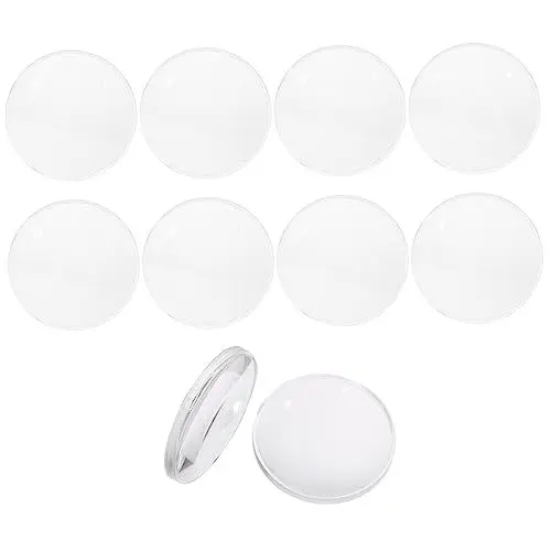 Produktbild: HEMOTON 10er-Pack 3D-vr-brillenlinsen – Ersatzlinsen Für Vr-headsets Schwindelerregend Lichtblockierend 37 Mm Durchmesser Für Vr-Gaming