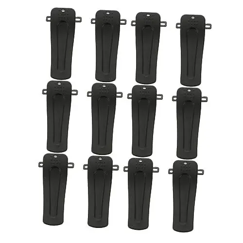 Produktbild: HEMOTON Gürtelhalterungen 12 Stück Interphone Clips Schulterclips Set Kompakt Für Gürtel