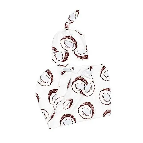 Produktbild: HEMOTON Für Neugeborenen Schlafsack Aus Weichem Stretch-Stoff Passend Monate Mit Passender Mütze Als Fotografie-Requisite Und Babygeschenk