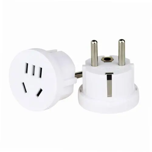 Produktbild: HEMOTON Reiseadapter Eu Steckeradapter Nationalen Zu Europäischen Standard Adapter Buchse Stecker